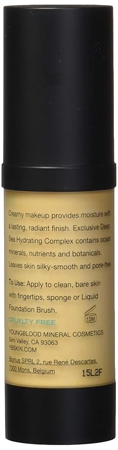 Youngblood Liquid Mineral Foundation, Sand, 17 Shades, Vegan, Cruelty-Free, Gluten-Free-Velvo Beauty