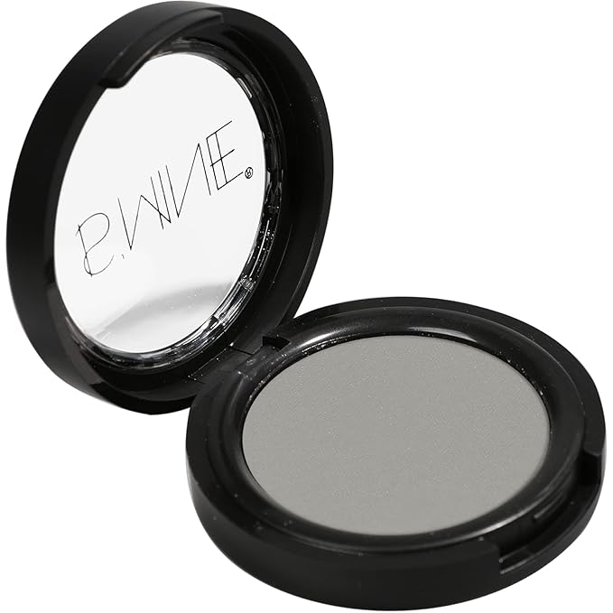 ISMINE Single Eyeshadow Powder Palette Matte Grey, High Pigment, Longwear Single Grey Eye Makeup for Day & Night (#03)-Velvo Beauty