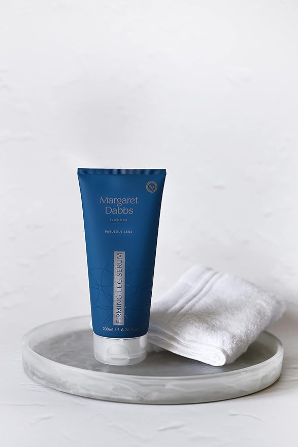 Margaret Dabbs London Firming Leg Serum - Cellulite Cream - Tightens Puffy Legs - Toning and Firming with Support Stocking Effect - 6.76 oz-Velvo Beauty