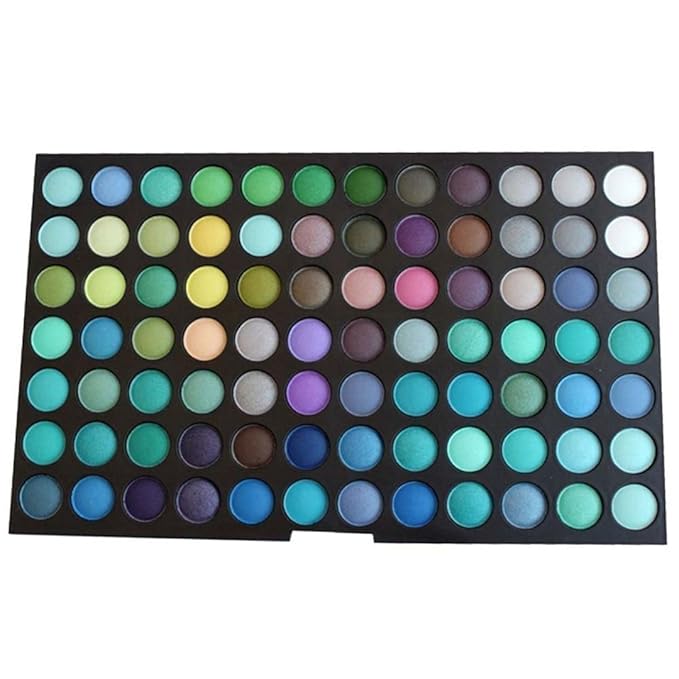 Pro 252 Colors Eyeshadow Makeup Palette Cosmetic Contouring Kit Holiday Makeup Gift Set | Full Makeup Kit for Women Essential Starter Bundle- Ideal for Professional and Daily Use-Velvo Beauty