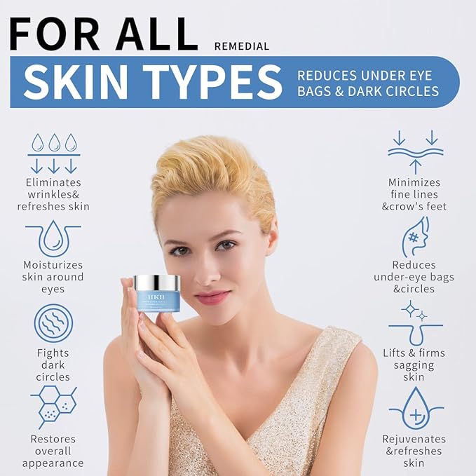 Dark Circles Under Eye Treatment for Women - Eye Cream for Dark Circles Wrinkles Puffiness & Fades Eye Wrinkles – Brighten the Eye Area Anti-Aging Collagen Eye Cream – Retinol Peptide-Velvo Beauty