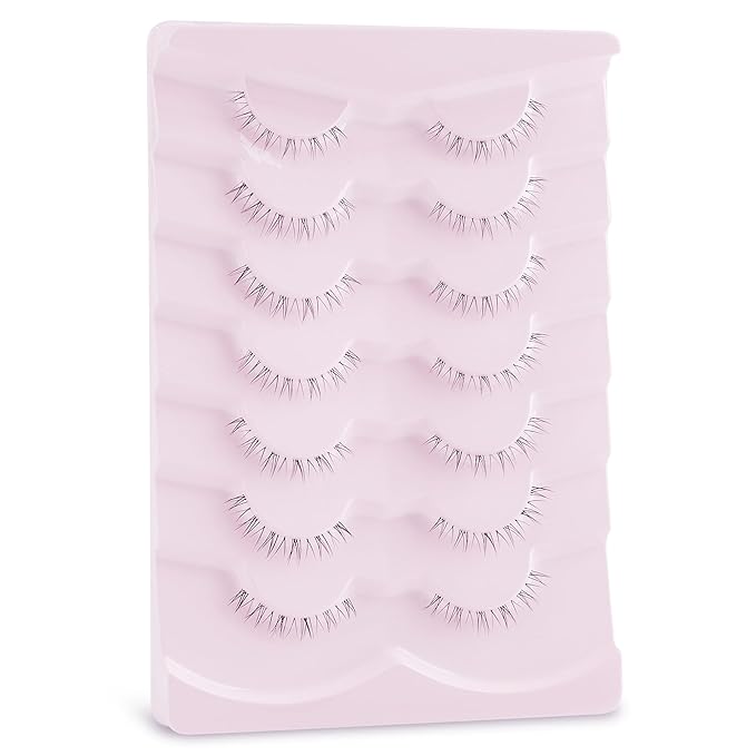 Eyelashes False Bottom Lashes Lower Lashes Fake Bottom Eyelashes 7 Pairs R-2-Velvo Beauty