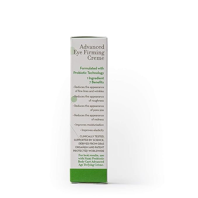 Advanced Eye Firming Creme with Botanicals, Pure Plant Oils, Organic Vitamins/Minerals, Probiotic Technology, Hyaluronic Acid, Fruit Based Glycolic Acid, Ocean Based Retinol, Matrixyl 3000-Velvo Beauty
