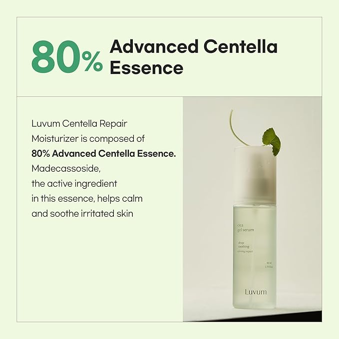 Calming Repair Cica Gel Serum, Centella Mist, Facial Spray, 2.70 fl. oz-Velvo Beauty