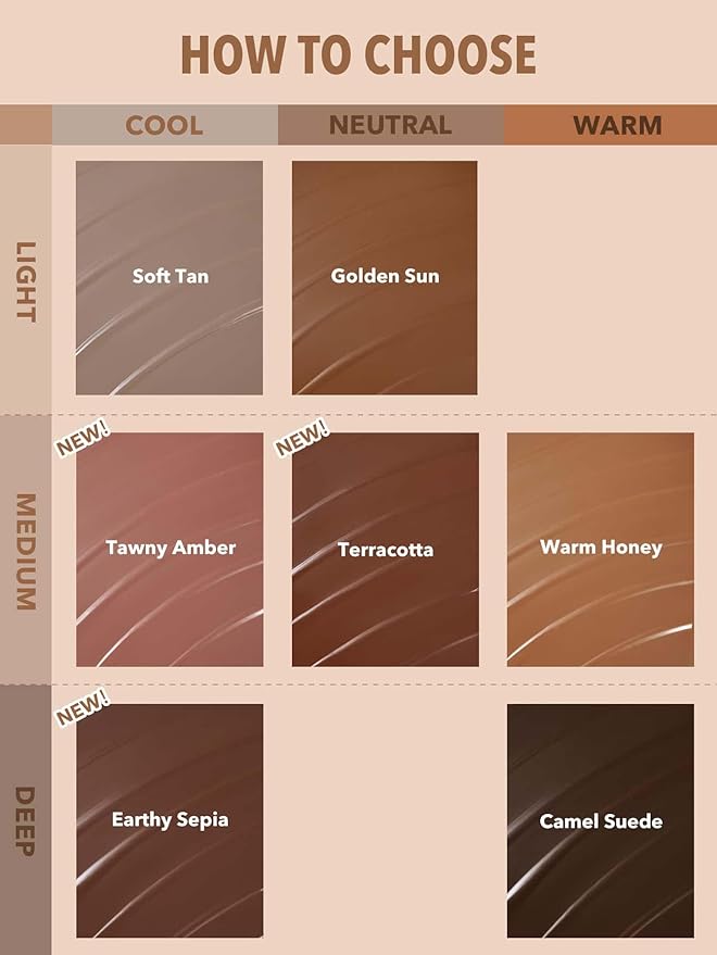 SHEGLAM Sun Sculpt Cool Toned Liquid Contour Stick Long Lasting Cream Bronzer Makeup - Earthy Sepia-Velvo Beauty