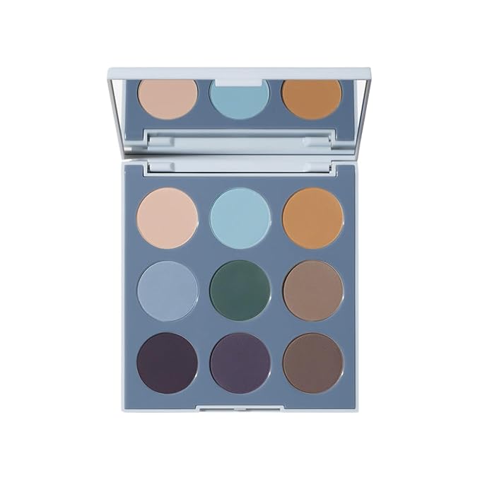 Morphe 9C Matte Essentials Artistry Palette - Cool-Toned Makeup Palette with All-Matte Finishes - Highly Pigmented Eye Makeup with a Blendable & Buildable Formula (0.35 oz)-Velvo Beauty