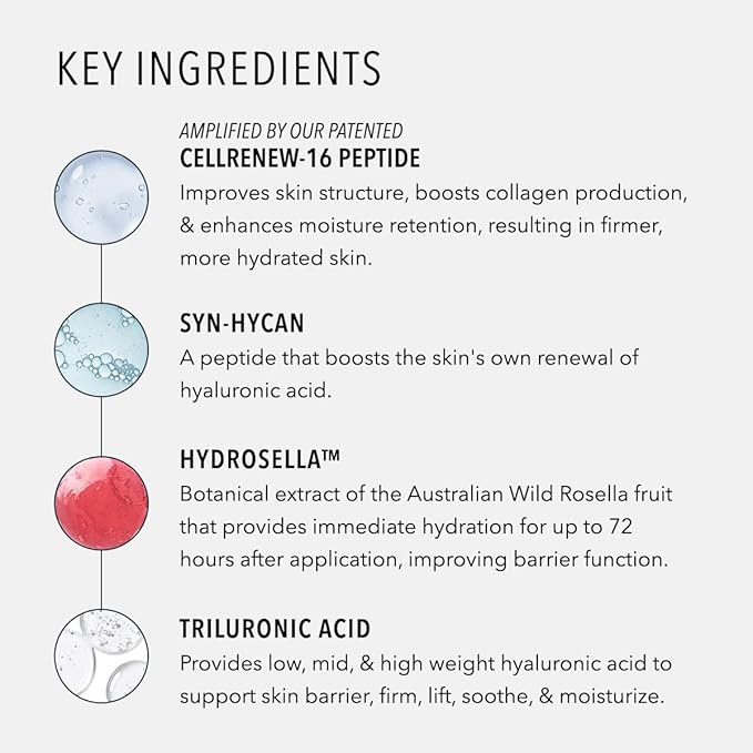HydroPeptide Daily Drench, Hyaluronic Acid Peptide Booster Serum, Anti-Aging Face, 1 Ounce-Velvo Beauty