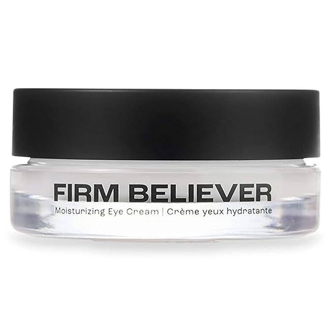 Firm Believer: 30ml Under Eye Cream with Vitamin C - Puffiness, Dark Circles, Eye Bags, Fine Lines and Wrinkles Reducer - Anti-Aging Eye Creams and Skin Care for Men and Women-Velvo Beauty