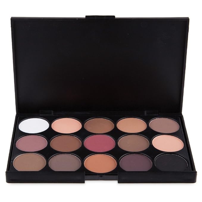 15 Colors Eyeshadow Makeup Palette Cosmetic Contouring Kit - Perfect for Professional and Daily Use-Velvo Beauty