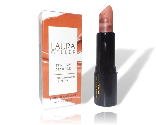 LAURA GELLER NEW YORK Italian Marble Sheer Lipstick - Honey Bun - Hydrating & Lightweight - Vitamin E & Caster Seed Oil - Cream Finish-Velvo Beauty