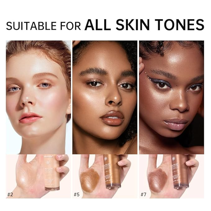 Halo Glow Liquid Face Filter, Complexion Booster For A Glowing, Soft-Focus Look, Infused With Hyaluronic Acid, Vegan & Cruelty-Free 1.06 OZ/31.5ml -07-Velvo Beauty