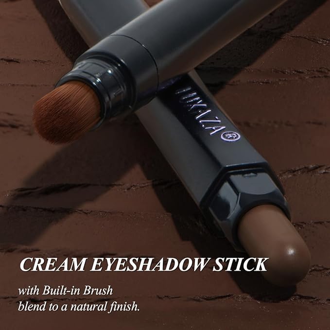 Classic 3PCS Neutral Eyeshadow Stick Makeup Set, Metallic Shimmer Matte Cream Eye Shadow Eyeliner Brightener Pencil Crayon - J2-Velvo Beauty