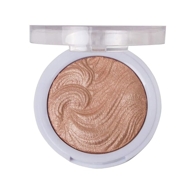 J.CAT BEAUTY You Glow Girl Baked Highlighter - Twilight, Cream, Unisex, Face Shaping Makeup, Shimmery-Velvo Beauty