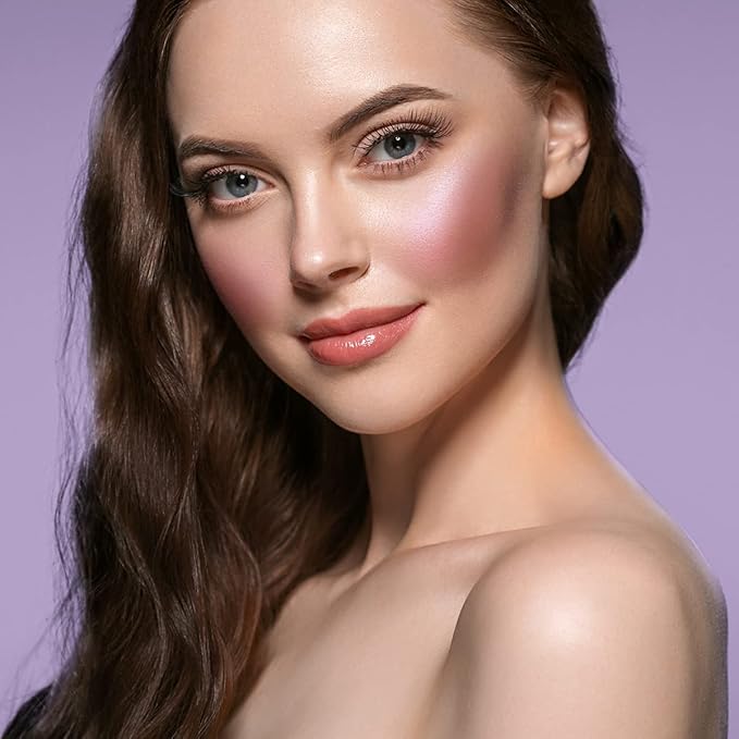 4Pcs Cream Blush Contour Highlighter Bronzer Moisturizer Stick Makeup Set #T Blush Glow3-Velvo Beauty