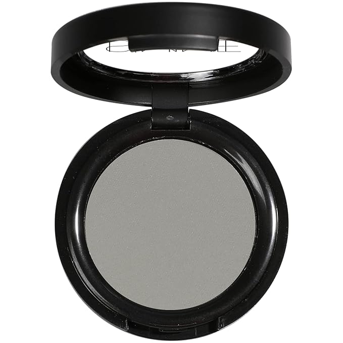 ISMINE Single Eyeshadow Powder Palette Matte Grey, High Pigment, Longwear Single Grey Eye Makeup for Day & Night (#03)-Velvo Beauty