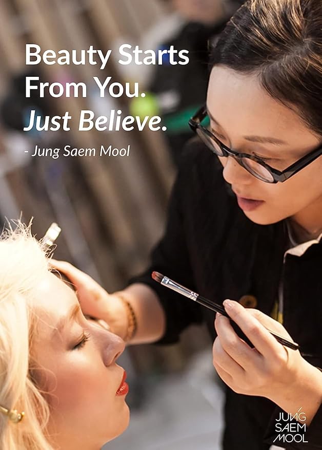 JUNG SAEM MOOL Essential Skin Nuder Longwear Cushion 0.98 Fl Oz (Medium), Refill Included, 24H Lasting Cushion Foundation with High Coverage, Semi-Matte Natural Finish, Korean Foundation Makeup-Velvo Beauty