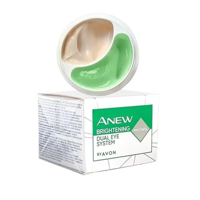 Anew Brightening Dual Eye Cream 2x10ml, Award-Winning Protinol, For Women, Pack Of 1-Velvo Beauty