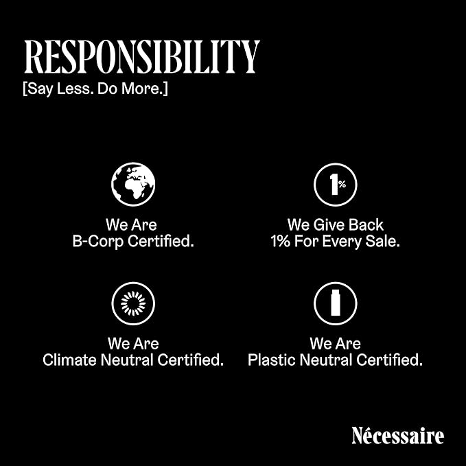 Nécessaire The Body Wash. Fragrance-Free. Multi-Vitamin Gel Cleanser. Nourish, Soften. Hypoallergenic. Dermatologist-Tested. No SLS/SLES. 250 ml / 8.4 fl oz-Velvo Beauty