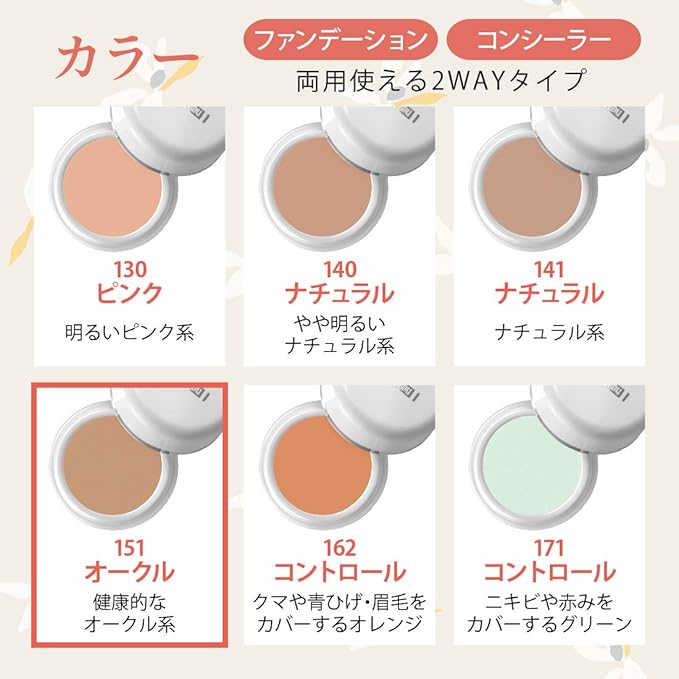 NATURACTOR Cover Foundation Spotscover concealer 20g (151)-Velvo Beauty