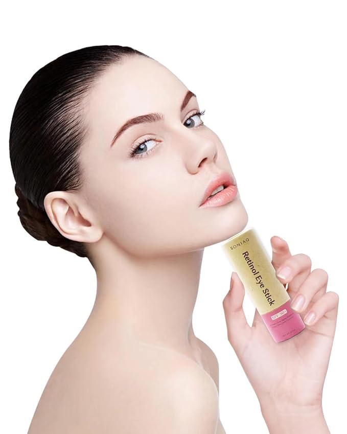 Retinol Eye Stick, Eye Brightener Balm, SPF 30+ Retinol Eye Cream With Hyaluronic Acid, For Dark Circle and Puffiness, Visible Results in 1-2 Weeks, Anti Aging Under Eye Cream for Wrinkles and Bags Reduces Fine Lines, 0.1oz-Velvo Beauty