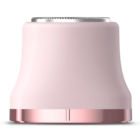 Bikini Trimmer Replacement Facial Shaving Head - Stainless Steel, Detachable, Easy to Clean, Pink-Velvo Beauty