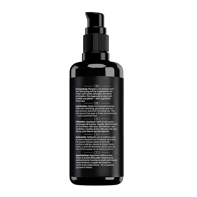 Smoothing Eye Cream for Wrinkles- Anti Aging Eye Cream for Dark Circles and Puffiness, Under Eye Cream for Dark Circles & Wrinkles, Under Eye Cream with Hyaluronic Acid (Squalane (50 ml))-Velvo Beauty