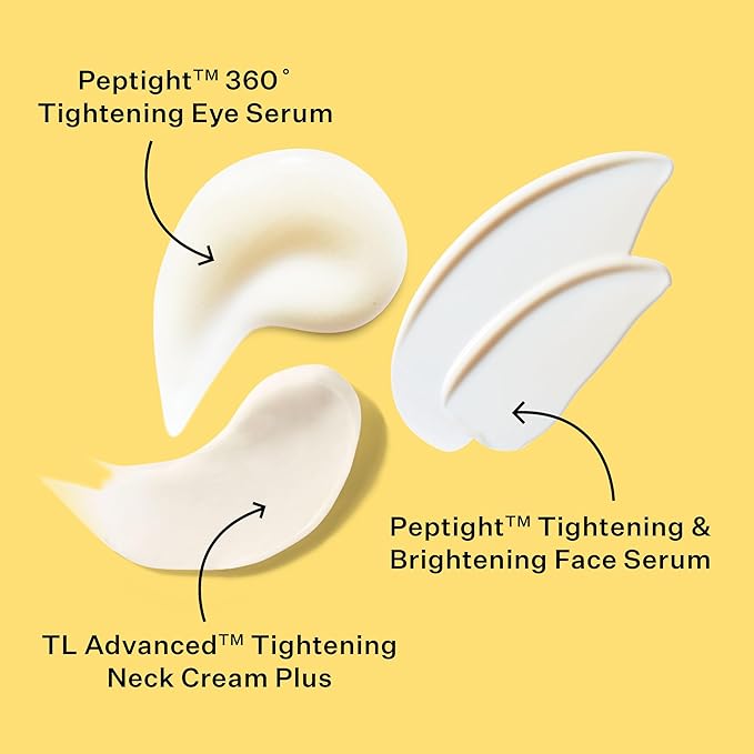 StriVectin Tighten & Lift Power Starters Trio Kit, 3 piece Peptide Kit for Face, Eyes and Neck, to help visibly reduce the look of Wrinkles and Fine Lines-Velvo Beauty