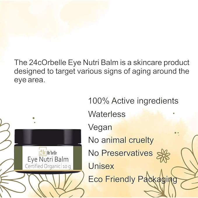 Eye Nutri Balm | Reduce Wrinkles, Dark Circles- 10g-Velvo Beauty