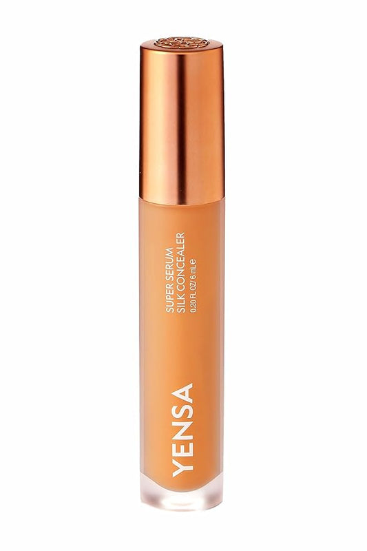 YENSA Super Serum Silk Concealer - Age-Defying Asian Skincare, Natural Superfood Ingredients Cover Imperfections, Boost Collagen (Medium 1) - .20 fl oz-Velvo Beauty