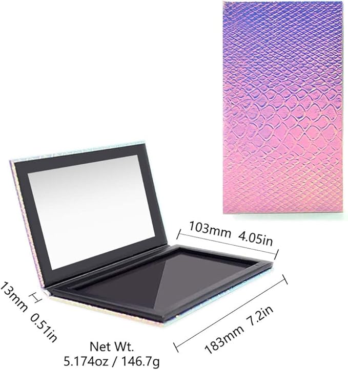 Palette Pro Eyeshadow Palette Makeup Pallet Empty Eyeshadow Makeup Box Cosmetics Palette Storage Tray Box Palette for Eyeshadow Makeup Palette Eye Makeup Set Professional Makeup Kit-Velvo Beauty