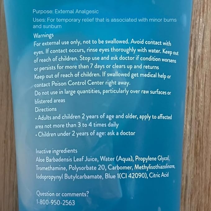 ALOE UP Ice Sunburn Relief Jelly - Pure Aloe Vera Gel Sunburn Relief for Adults & Kids, Aloe Vera Gel Face & Body, Natural Cruelty-Free Aloe Gel, Aloe Vera Gel Skin Lotion - 4 Oz (2pack)-Velvo Beauty