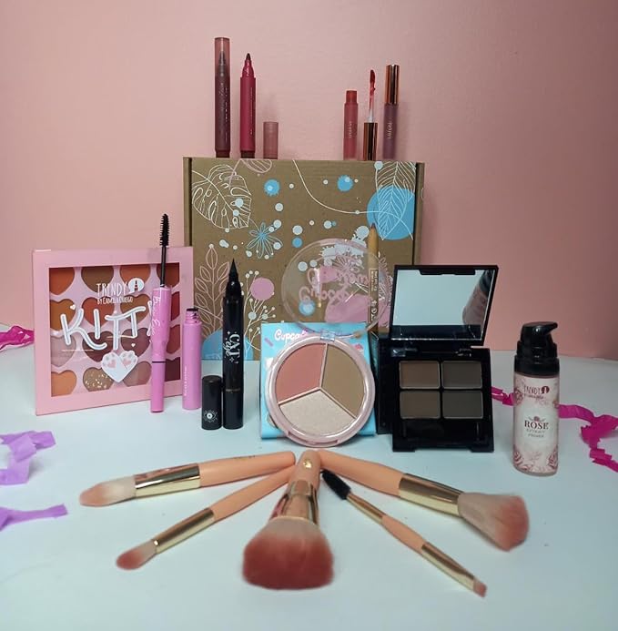TRENDY KIT No. 2 | 12 Productos TRENDY - Incluye Caja Regalo | SET TRENDY-Velvo Beauty
