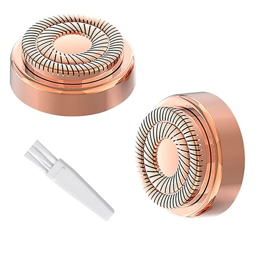 Replacement Heads for Flawless Finishing Touch Facial Hair Remover Device, Replacement Blades For Flawless Facial Hair Removal-Velvo Beauty