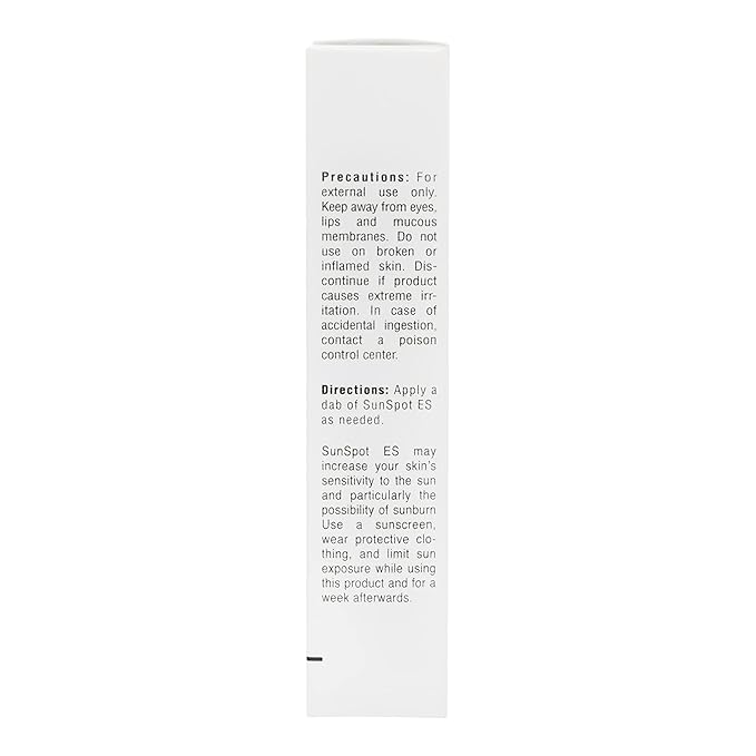 Lane Innovative - SunSpot ES, Natural Exfoliating Gel, Skin Rejuvenating Ingredients, Including Aloe Vera and Tea Tree Oil (0.5 Ounce, Pack of 2)-Velvo Beauty