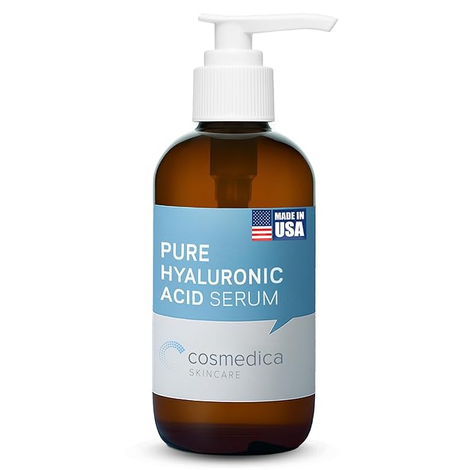 Hyaluronic Acid Serum for Skin 100% Pure-Anti-Aging Serum - Intense Hydration + Moisture, Non-greasy, Paraben-free Hyaluronic Acid for Your Face 8 oz-Velvo Beauty