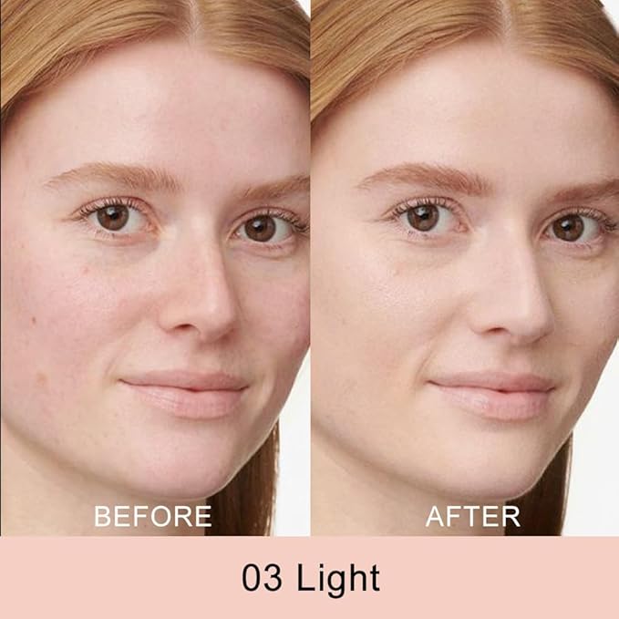 Kaely Color Correcting Concealer,Cream Pot Concealer Full Coverage,under Eye Concealer Palette for Conceals Dark Circles,Waterproof Foundation Face Makeup,03 Light-Velvo Beauty