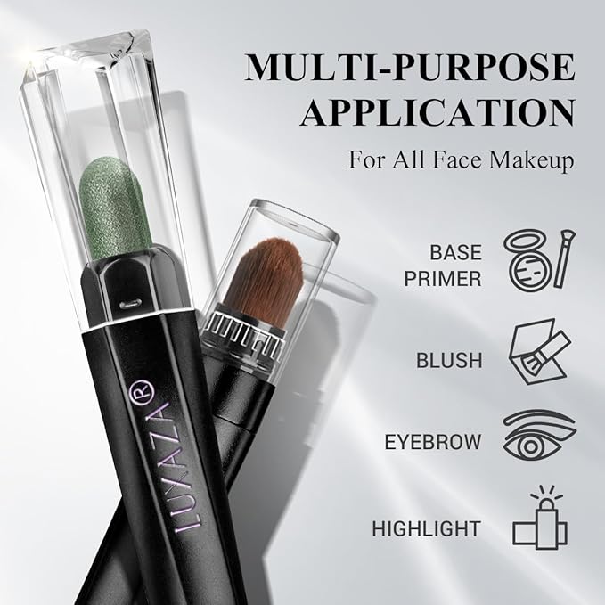 3PCS Cream Eyeshadow Stick,Pro Longwear Eye Shadow Sticks Pencil Crayon Makeup Sets-Golden Forest-Velvo Beauty