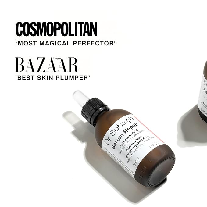 Serum Repair (1.7 fl oz) | Award-Winning Hyaluronic Acid Facial Hydrator | Anti Aging & Wrinkle | Skin Moisturizing & Repairing Formula | Collagen Boosting Youthful Glow For Women & Men-Velvo Beauty