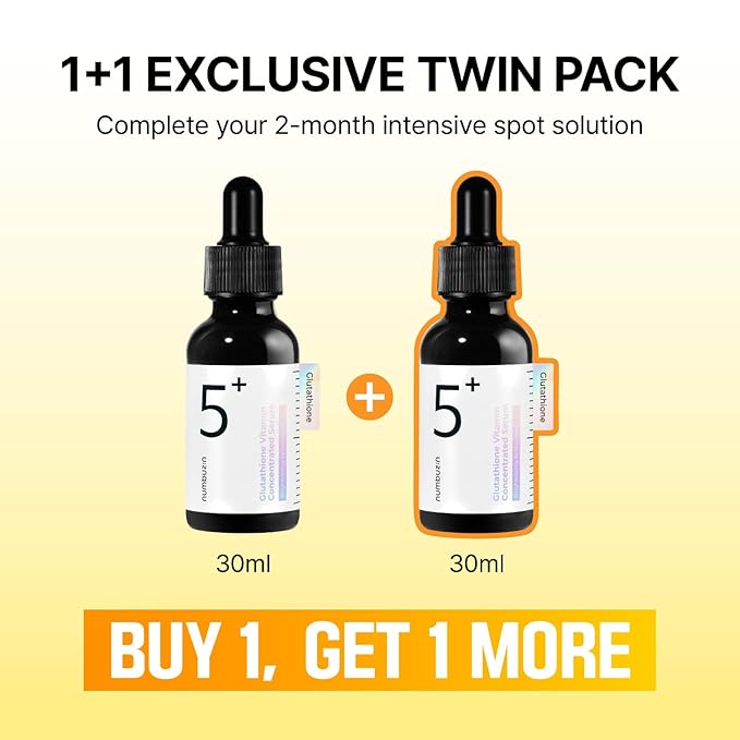 numbuzin No.5 Serum DUO | Tranexamic Acid 4%, Niacinamide 5%, Glutathione, Vitamin C | Vitamin Concentrated Serum | Hyperpigmentation| Suitable for Sensitive Skin | 2.02 fl. oz.-Velvo Beauty