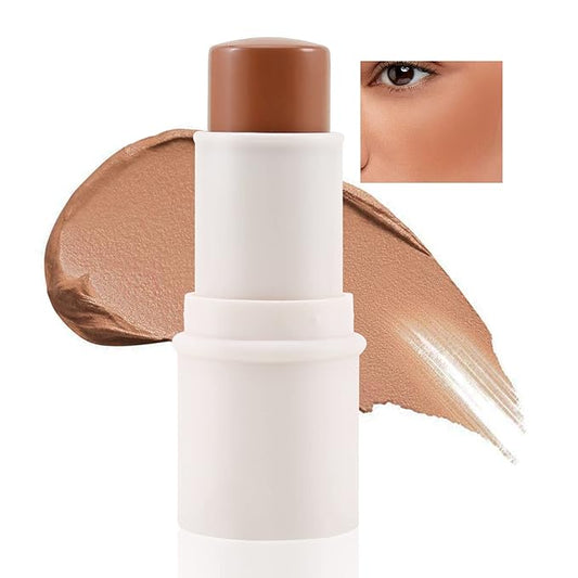 Boobeen Cream Blush stick, Multi Face Blush for Cheek, Lip and Eye, Pigmented Matte Finish for Natural Flush Color, Buildable and Lightweight-Velvo Beauty