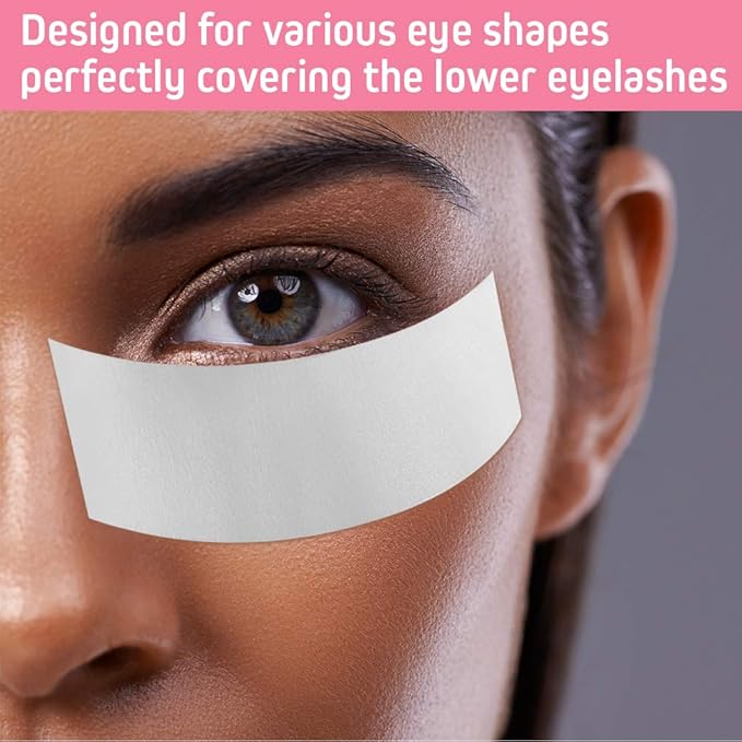 Foam Eye Pads for Eyelash Extensions - Akissos 125 PCS Pre Cut Medical Foam Tape Under Eye Pads Lash Extension Supplies Beauty Tools Lint Free Hypoallergenic No Latex Waterproof-Velvo Beauty