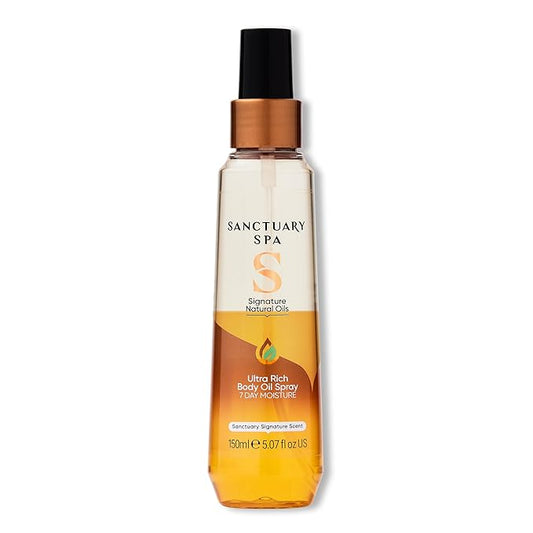 Spa Body Oil Spray, No Mineral Oil, Cruelty Free and Vegan Body Spray Moisturiser, 150 ml-Velvo Beauty