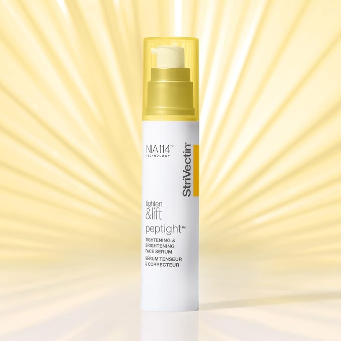 StriVectin Tighten & Lift Peptight Tightening & Brightening Face Serum with Peptides for Even Skin Tone, 1.7 Fl Oz-Velvo Beauty