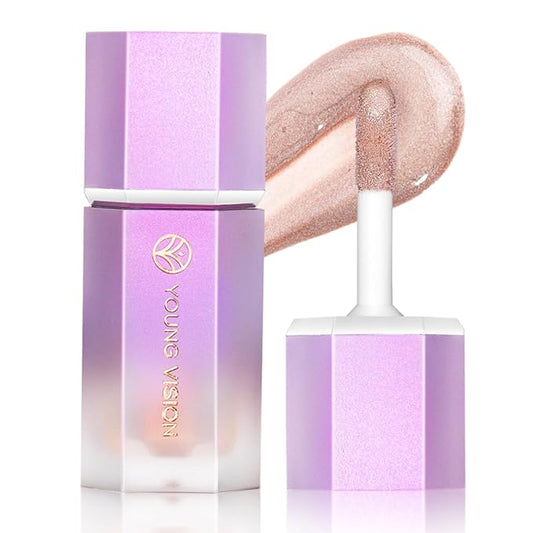 YOUNG VISION Soft Natural Glow Liquid Highlighter, Glow Liquid Illuminator Makeup,Weightless, Long-Wearing, Smudge Proof, Natural-Looking, Dewy Finish,-Velvo Beauty