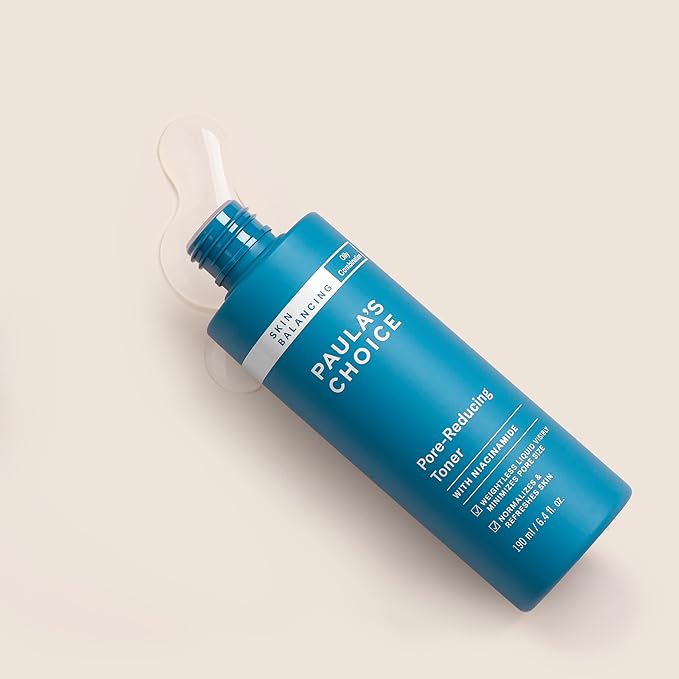 Paula's Choice Skin Balancing Pore-Reducing Toner for Combination and Oily Skin, Minimizes Large Pores, 6.4 Fluid Ounce Bottle-Velvo Beauty