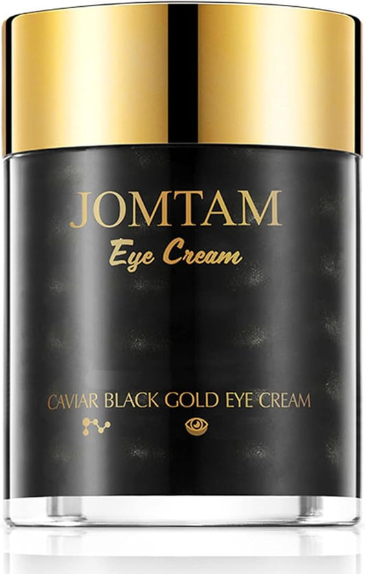 Caviar Black Gold Moisturizing Eye Cream Skin Rejuvenation Dark Circles Smoothing Wrinkles 60g 2.12oz-Velvo Beauty