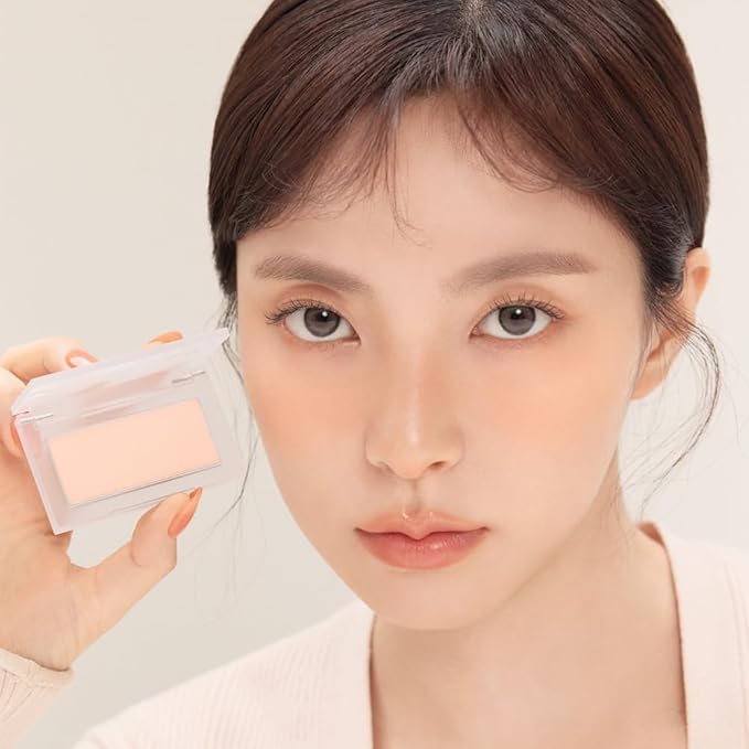 BBIA Ready To Wear Powder Cheek Blush 3 Color – Buildable & Blendable Soft Blush for Cheeks, Matte & Shimmery Finish, Lightweight, Long-Lasting, Vegan, Korea Face Makeup, 0.19oz (03 POWDER APRICOT)-Velvo Beauty