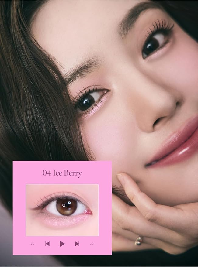 CORALHAZE Idol AEGYO-SAL Maker 04 Ice Berry, 2-in-1 Under-Eye Highlighter and Contour Liner for Bright, Voluminous Eyes, Long-Lasting, Smudge-Proof Shimmer Stick with Natural Glow, Korean Beauty-Velvo Beauty