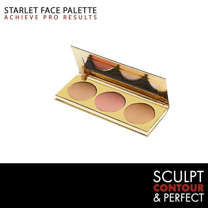 Blush and Bronzer Palette (Honeymoon) by Gerard Cosmetics | Vegan Powder Contour and Blush Makeup Palette | Professional Pigmented Formula | Cruelty Free and Made in the USA-Velvo Beauty
