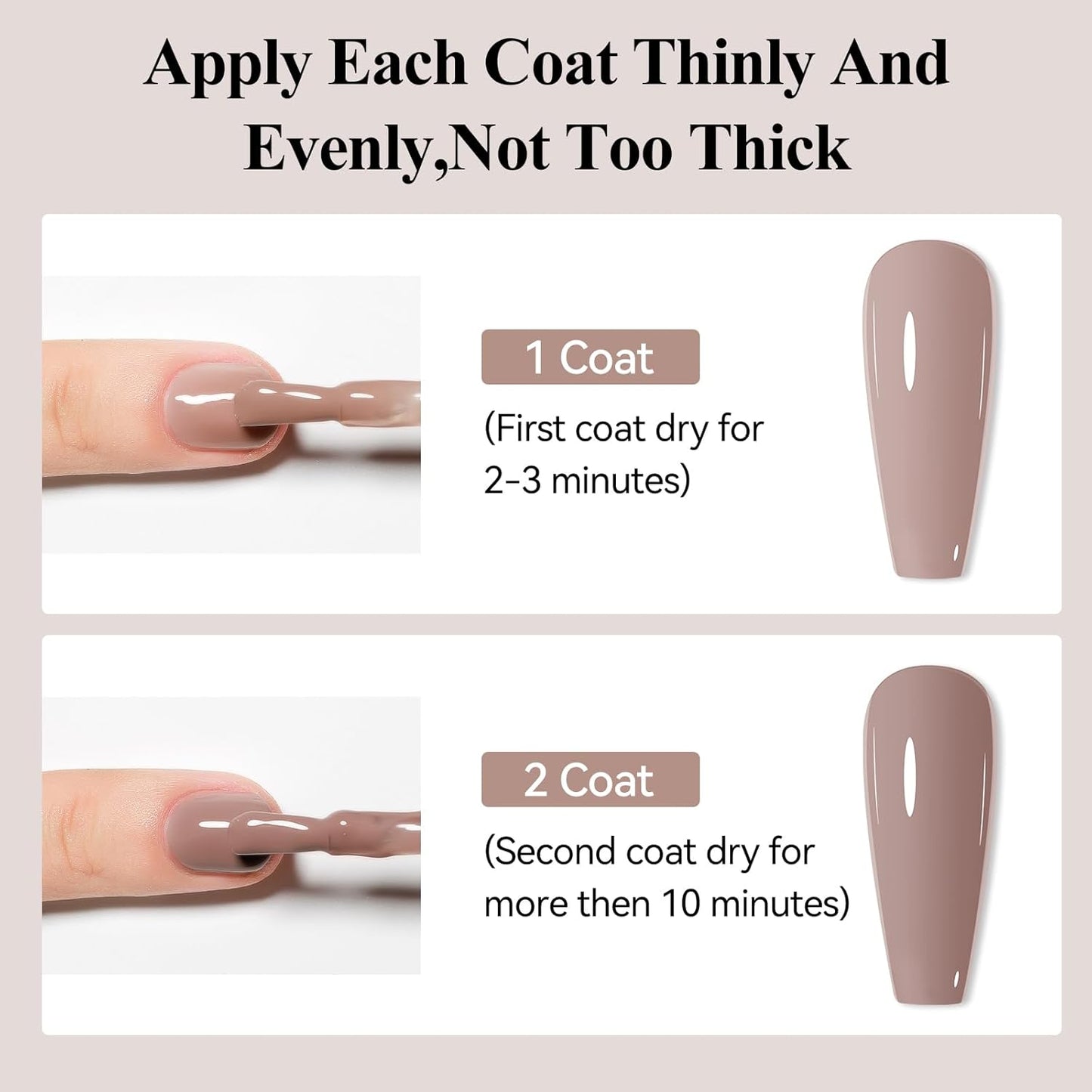 Nail Polish, Air Quick Dry, Neutral Nail Lacquer Non-Gel for Fall and Winter, Nail Art Polish Nail Pigment Oil-based Jelly Fingernail Concealer Polish, 1PC 12ML Long Last Fast Drying-Velvo Beauty